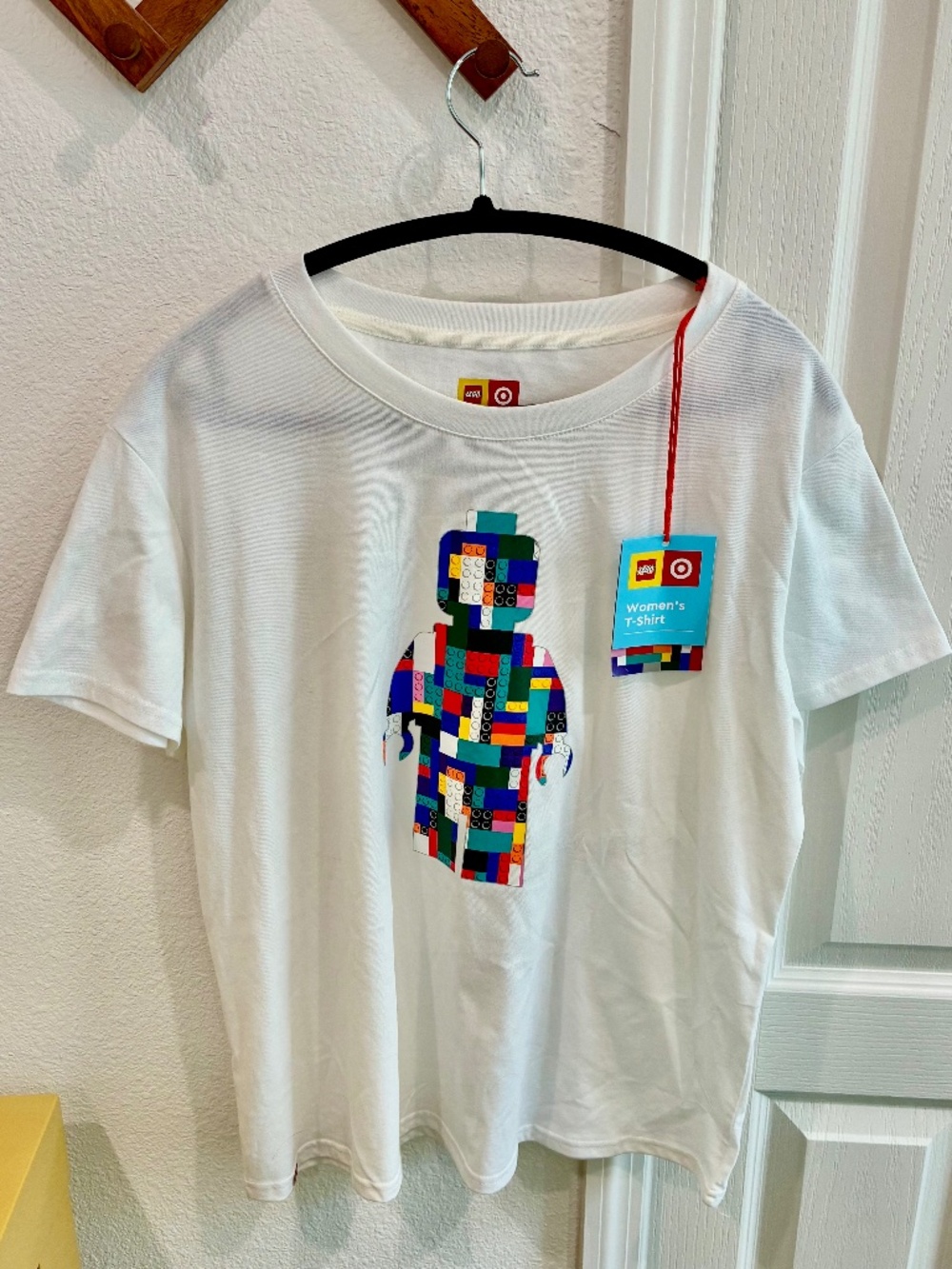LEGO Women's T-Shirt with LEGO Man ~ NWT